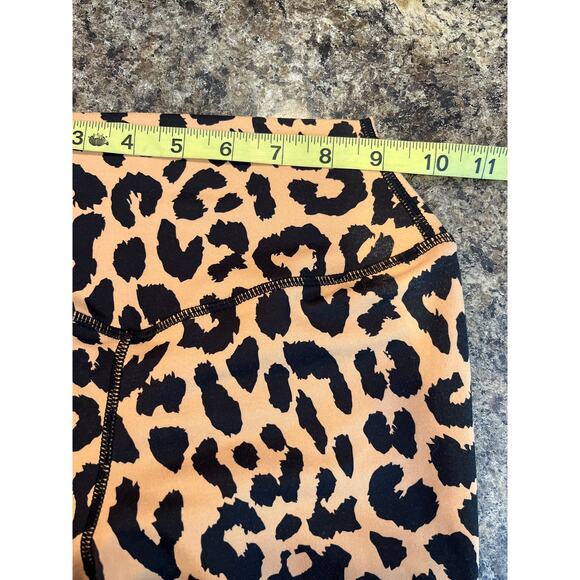 Balance Athletica Vitality Size XS Cheetah Print Athletic Workout Leggings - Picture 6 of 7